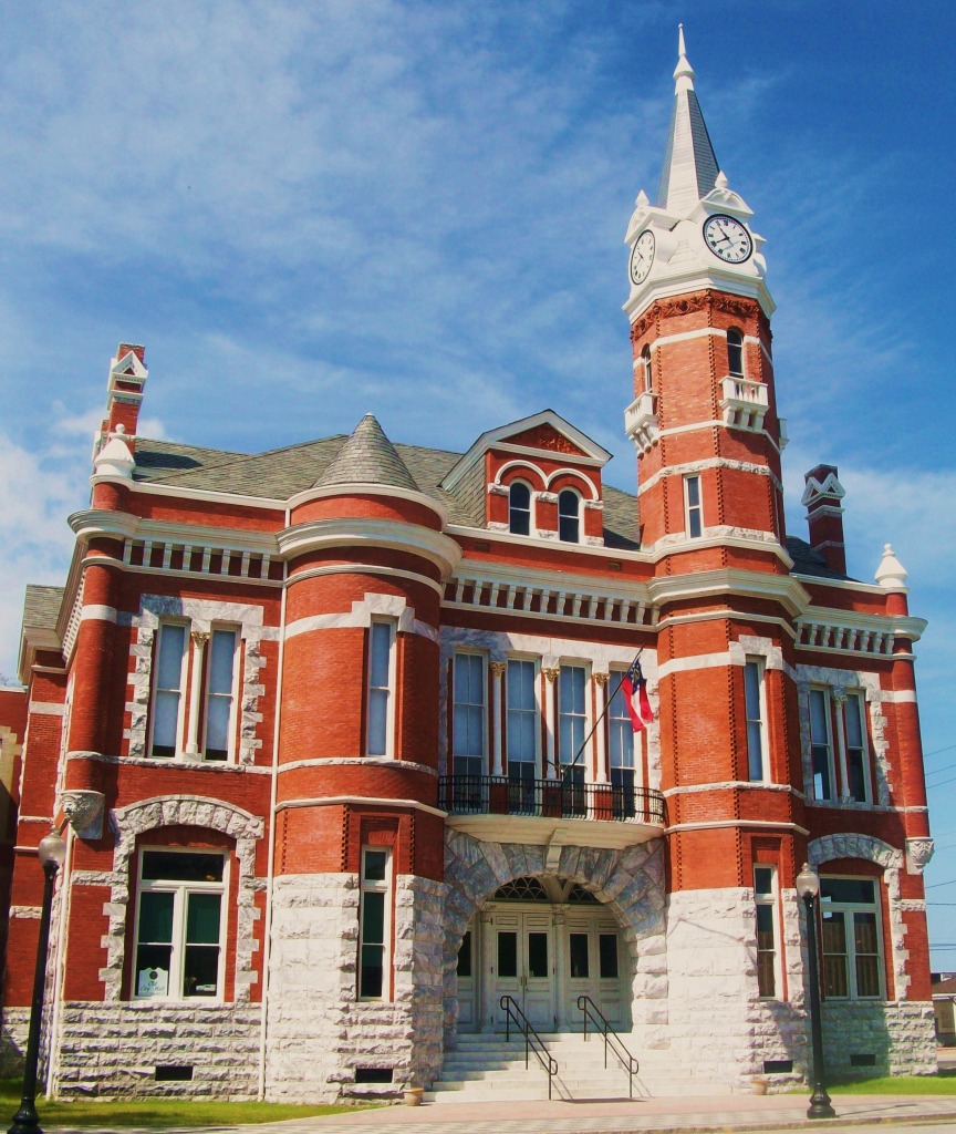 Brunswick City Hall, Georgia jigsaw puzzle in Street View puzzles on TheJigsawPuzzles.com