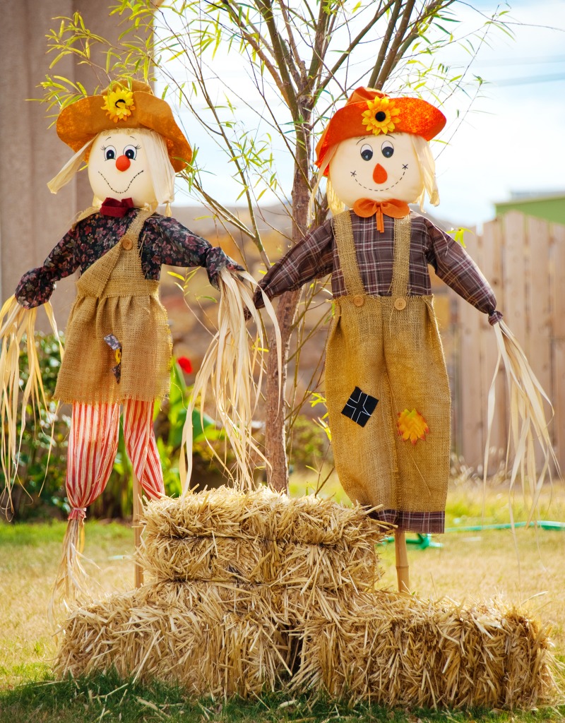 Scarecrows jigsaw puzzle in Halloween puzzles on TheJigsawPuzzles.com