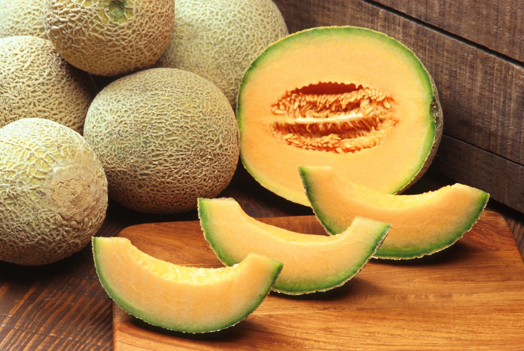 Cantaloupe jigsaw puzzle in Fruits & Veggies puzzles on TheJigsawPuzzles.com