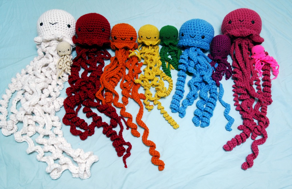 Crochet Jellies jigsaw puzzle in Handmade puzzles on TheJigsawPuzzles.com