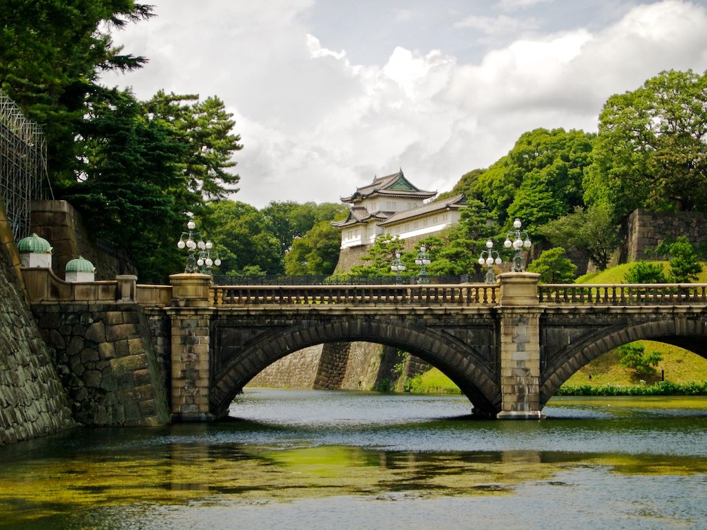 Tokyo Imperial Palace jigsaw puzzle in Bridges puzzles on TheJigsawPuzzles.com