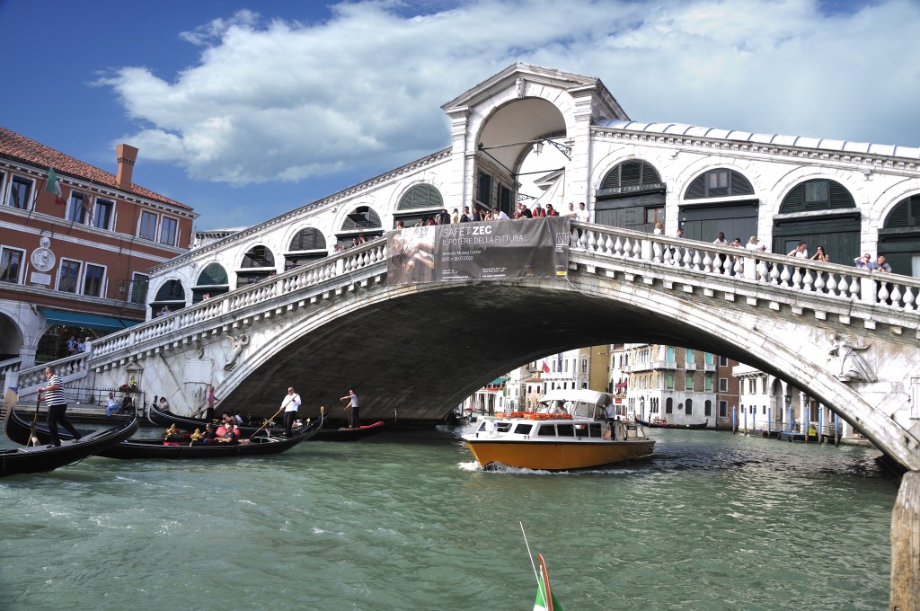 Grand Canal, Venice, Italy jigsaw puzzle in Bridges puzzles on TheJigsawPuzzles.com