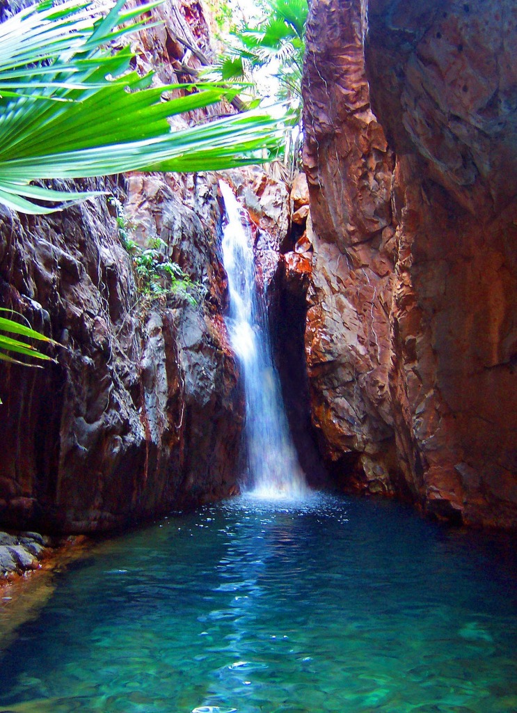 El Questro Gorge Waterfall, Australia jigsaw puzzle in Waterfalls puzzles on TheJigsawPuzzles.com