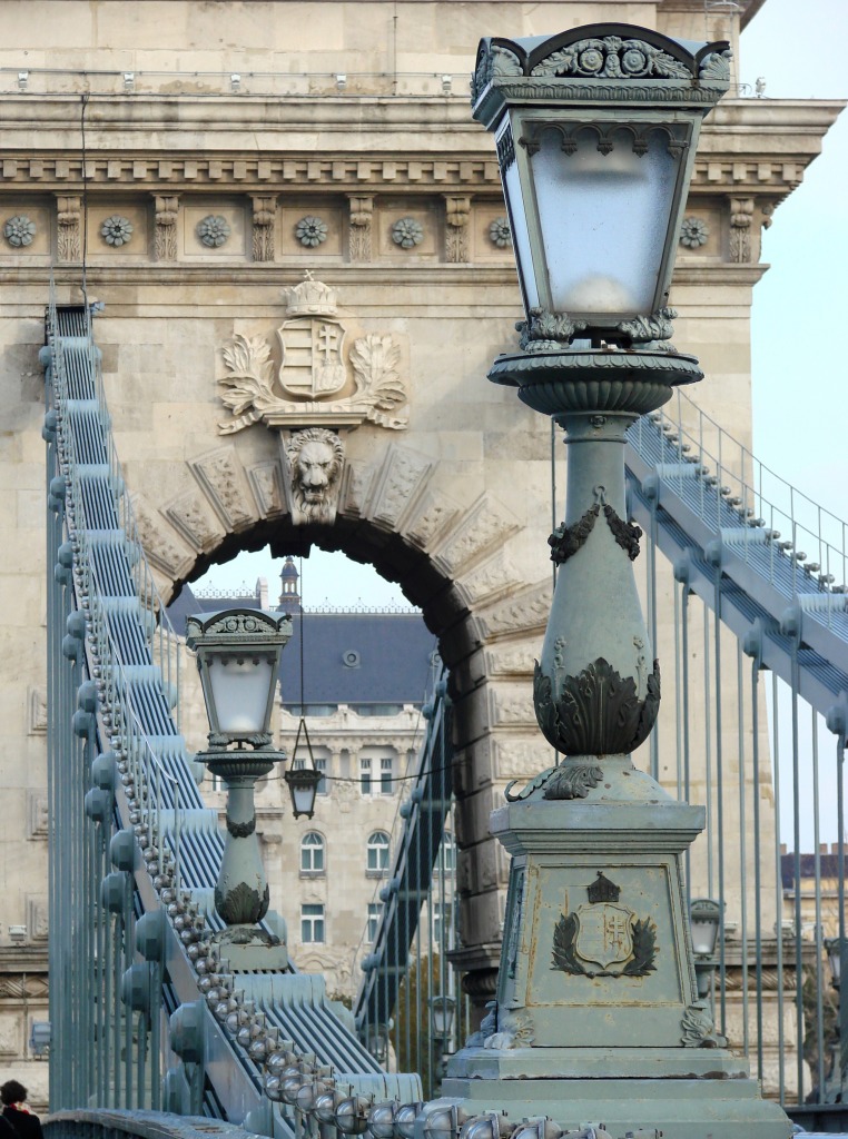 Szechenyi Chain Bridge jigsaw puzzle in Bridges puzzles on TheJigsawPuzzles.com