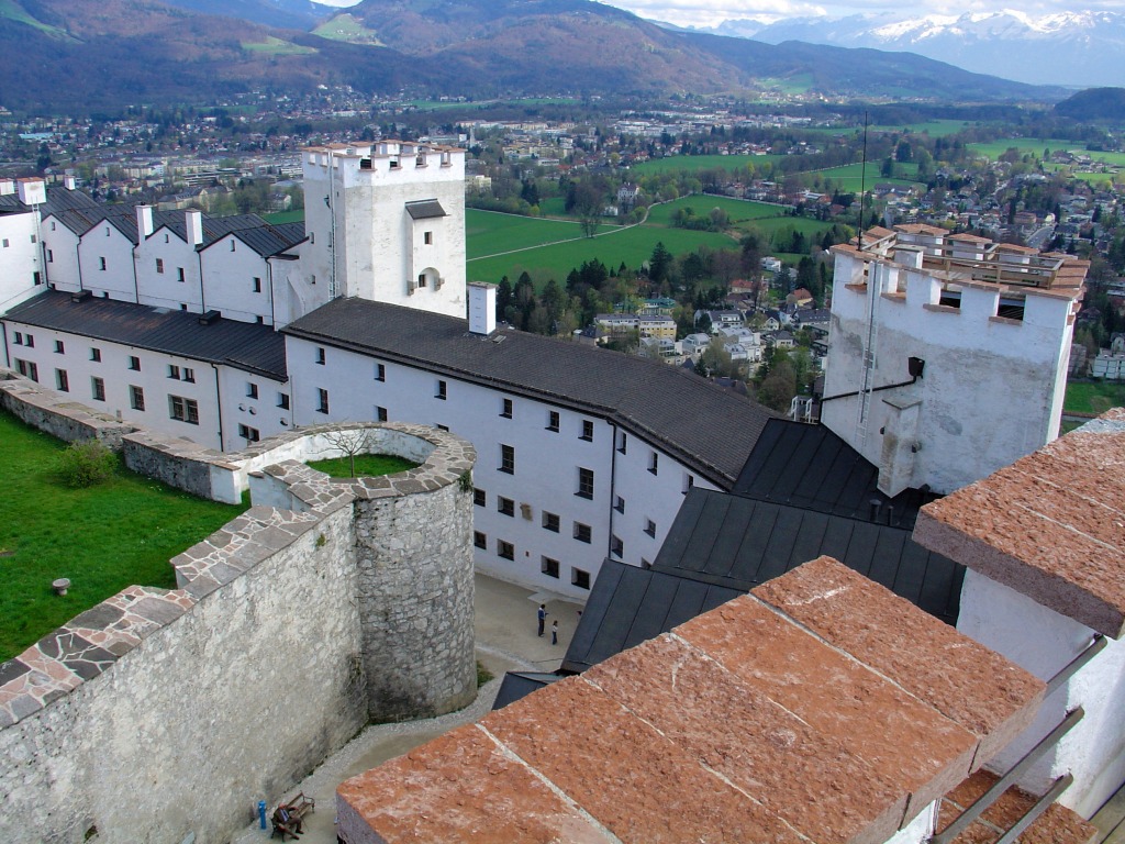 Salzburg, Festung Hohensalzburg jigsaw puzzle in Castles puzzles on TheJigsawPuzzles.com