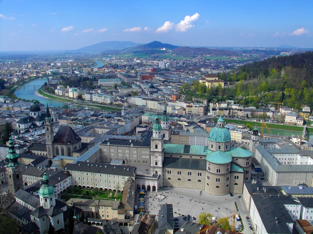 Salzburg jigsaw puzzle in Castles puzzles on TheJigsawPuzzles.com