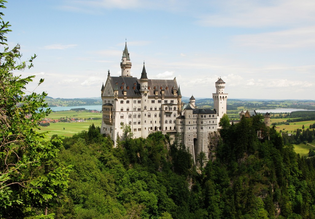 Neuschwanstein Castle, Germany jigsaw puzzle in Castles puzzles on TheJigsawPuzzles.com