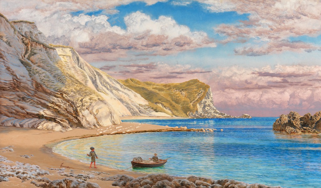 Man of War Rocks, Coast of Dorset jigsaw puzzle in Great Sightings puzzles on TheJigsawPuzzles.com