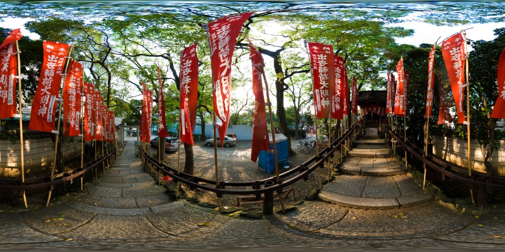 Syusse-Inari, Nishi-arai, Tokyo jigsaw puzzle in Street View puzzles on TheJigsawPuzzles.com