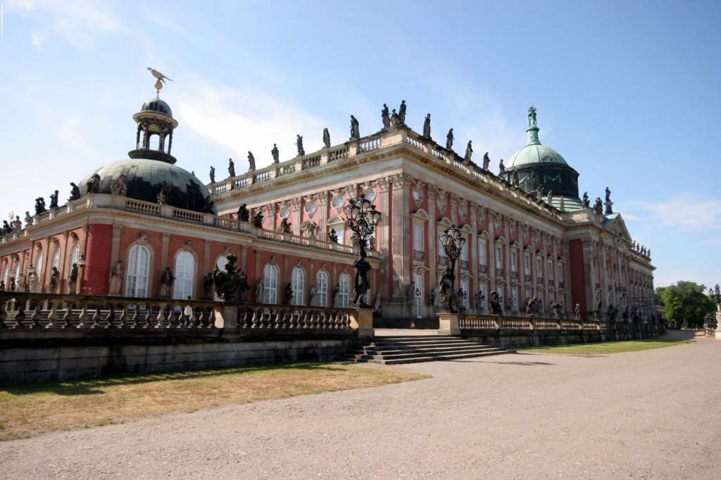 Park Sanssouci, Postam, Germany jigsaw puzzle in Castles puzzles on TheJigsawPuzzles.com