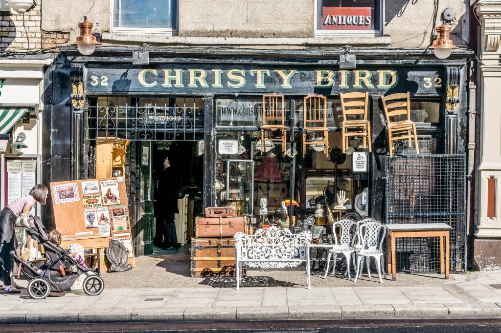 Christy Bird, Portobello, Dublin jigsaw puzzle in Street View puzzles on TheJigsawPuzzles.com