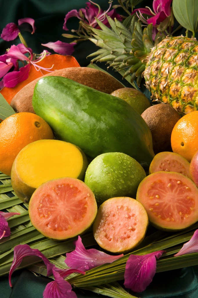 Tropical Fruits jigsaw puzzle in Fruits & Veggies puzzles on TheJigsawPuzzles.com