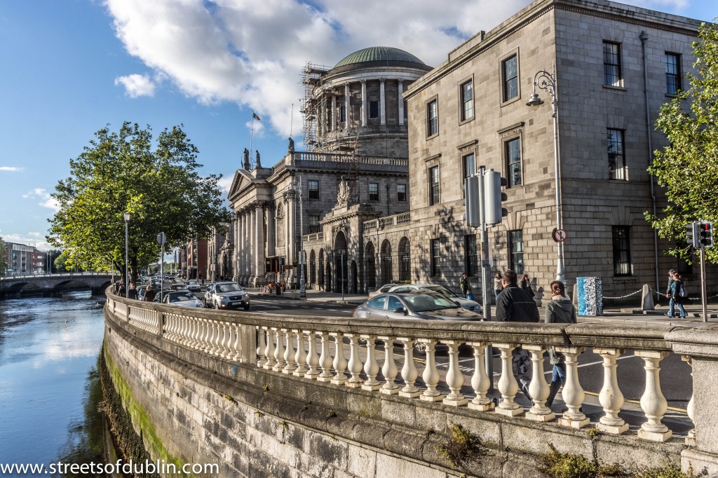 The Four Courts, Dublin jigsaw puzzle in Bridges puzzles on TheJigsawPuzzles.com