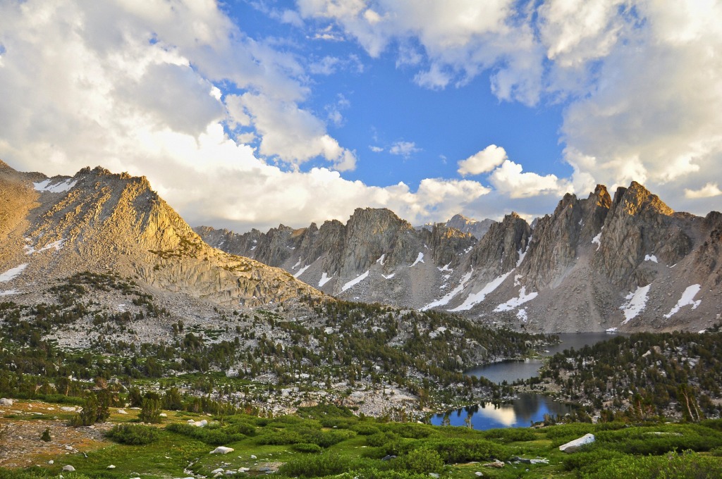 Kearsarge Pinnacles, Kings Canyon NP jigsaw puzzle in Great Sightings puzzles on TheJigsawPuzzles.com