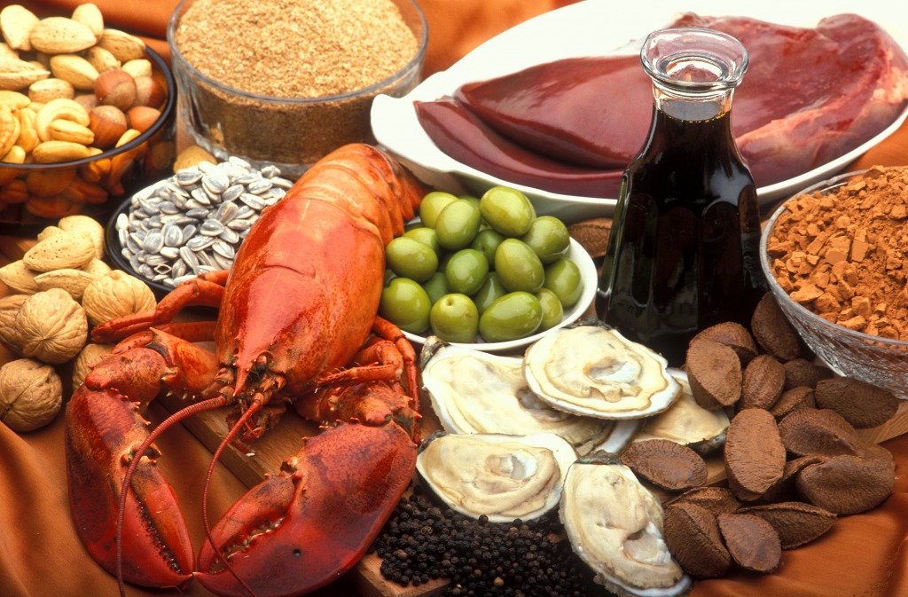 Copper Rich Foods jigsaw puzzle in Food & Bakery puzzles on TheJigsawPuzzles.com