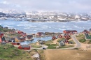 Village of Tasiilaq, Greenland