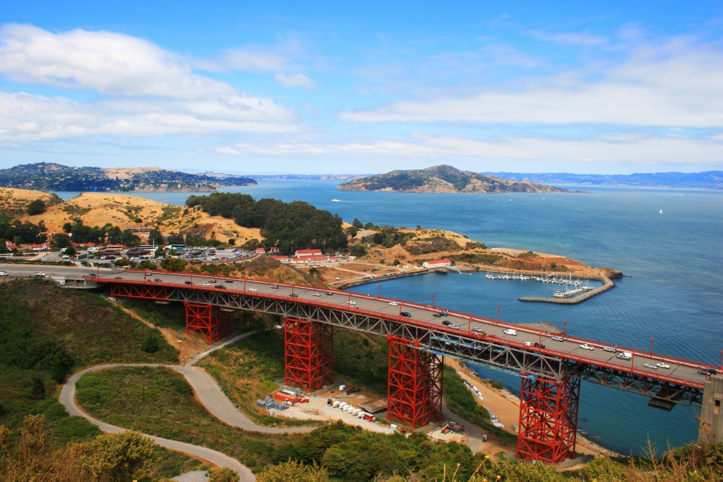 Golden Gate Bridge, San Francisco jigsaw puzzle in Bridges puzzles on TheJigsawPuzzles.com