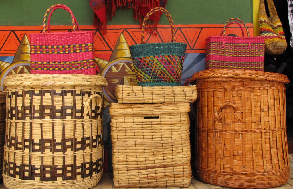 Colombian Baskets and Bags jigsaw puzzle in Handmade puzzles on TheJigsawPuzzles.com