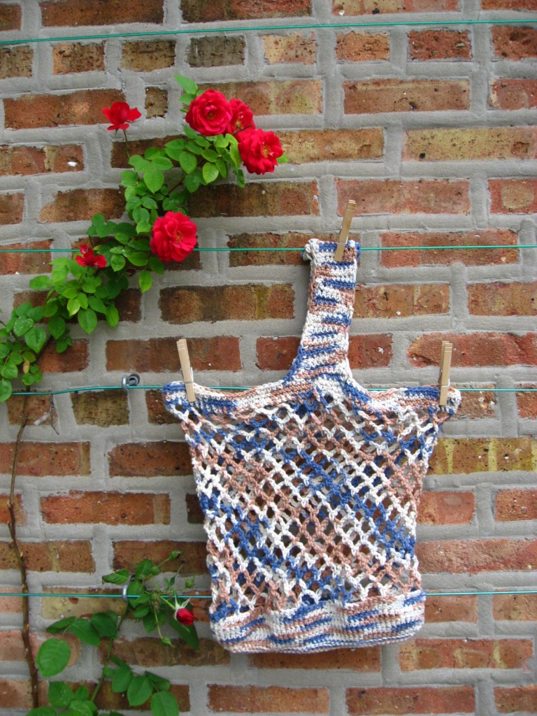 Crocheted Market Bag jigsaw puzzle in Handmade puzzles on TheJigsawPuzzles.com