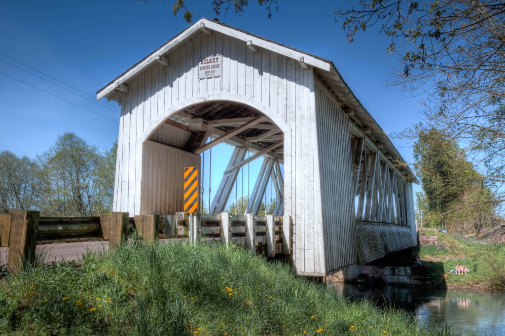 Gilkey Bridge, Oregon jigsaw puzzle in Bridges puzzles on TheJigsawPuzzles.com