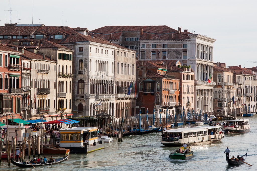 Grand Canal, Venice, Italy jigsaw puzzle in Street View puzzles on TheJigsawPuzzles.com