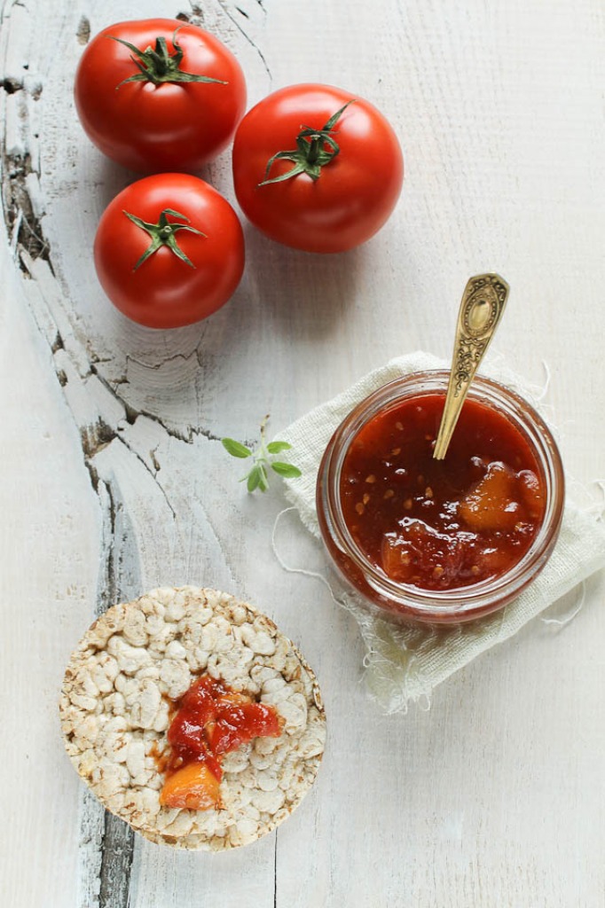 Tomato Peach Jam jigsaw puzzle in Fruits & Veggies puzzles on TheJigsawPuzzles.com