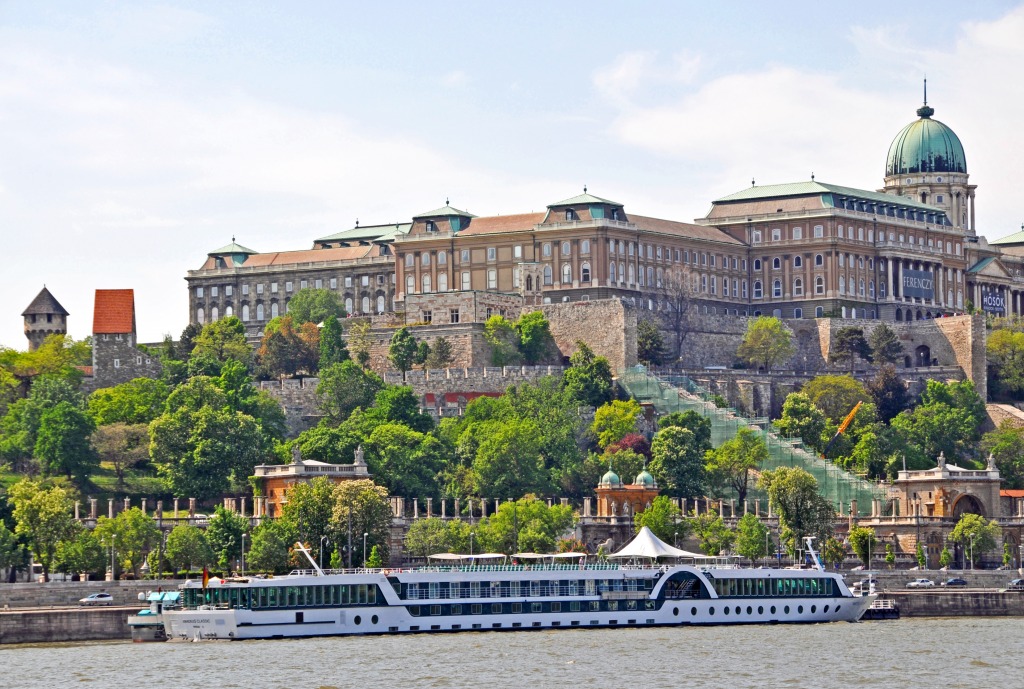 Buda Castle, Budapest, Hungary jigsaw puzzle in Castles puzzles on TheJigsawPuzzles.com