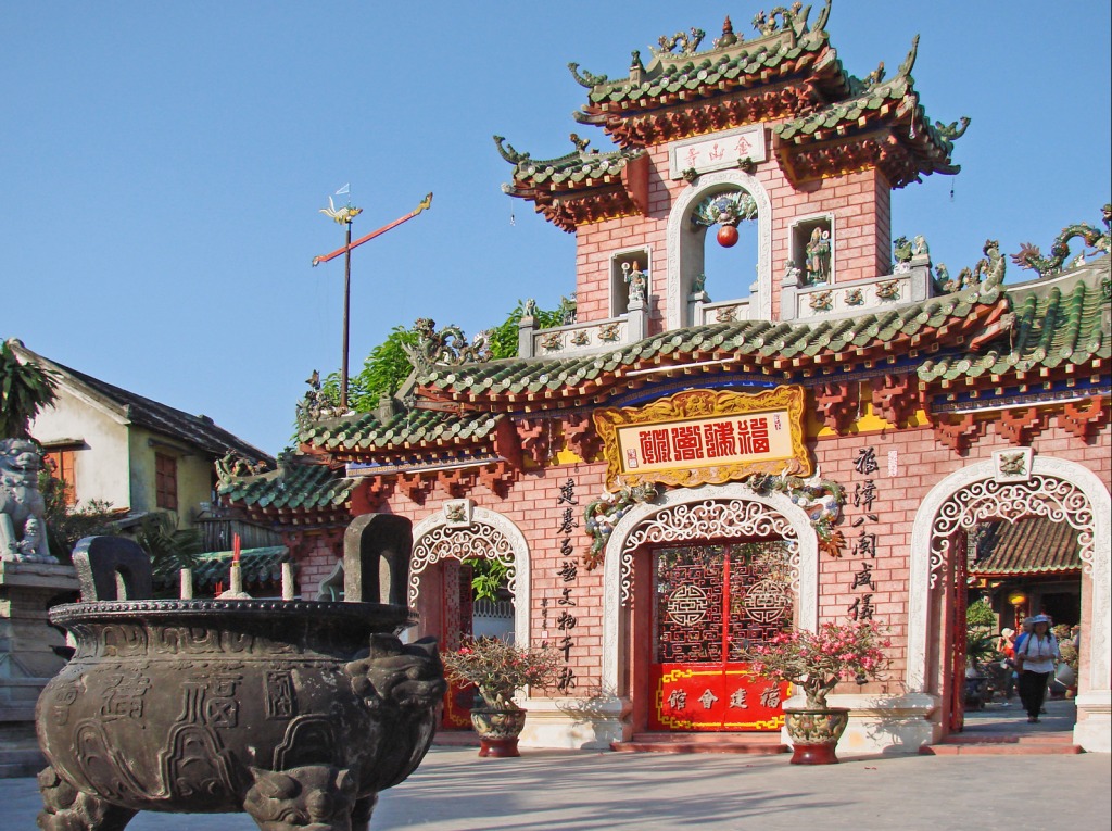 Hoi Quan Phuc Kien, Vietnam jigsaw puzzle in Puzzle of the Day puzzles on TheJigsawPuzzles.com