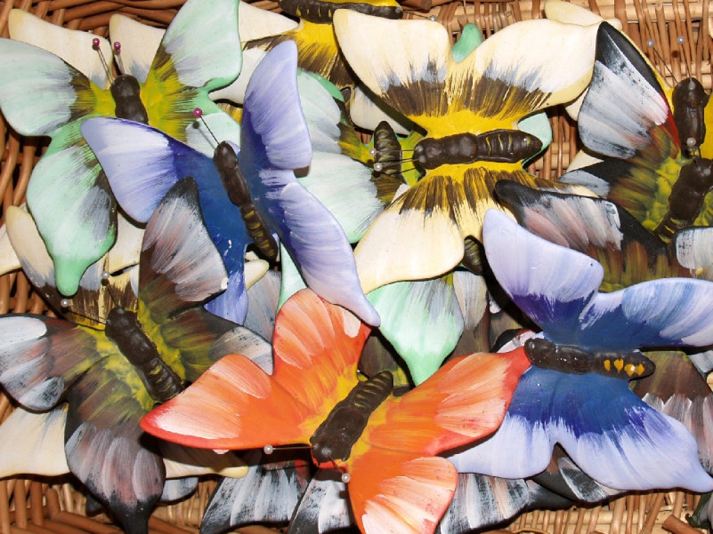 Butterflies jigsaw puzzle in Puzzle of the Day puzzles on TheJigsawPuzzles.com