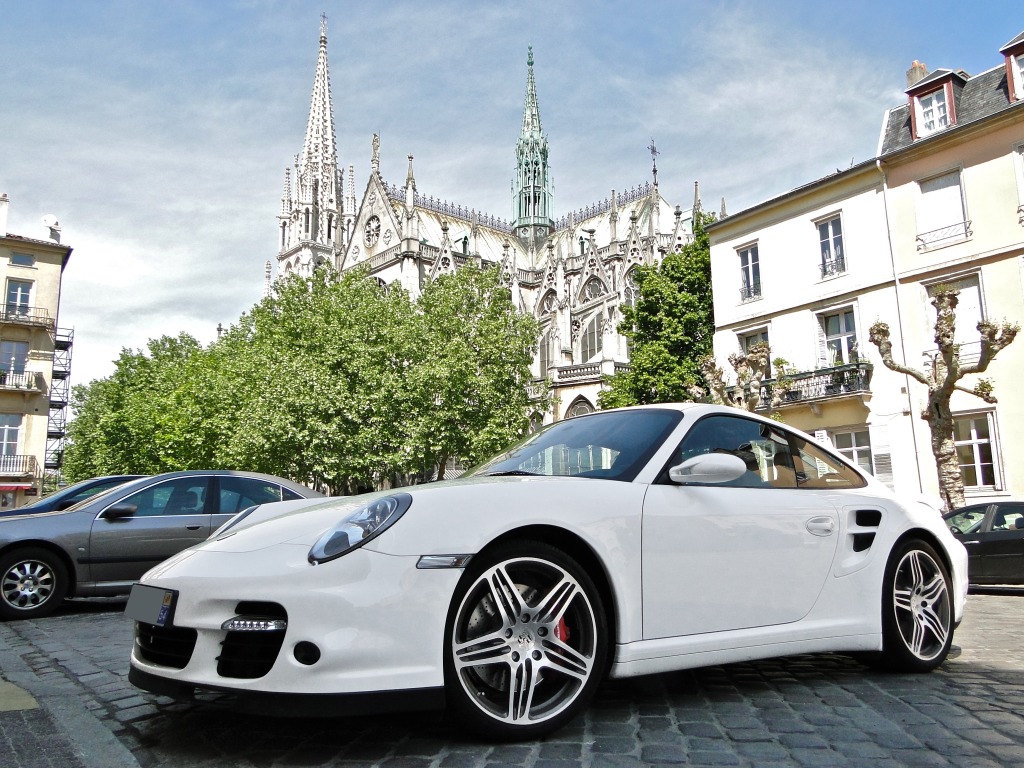 Porsche 911 Turbo jigsaw puzzle in Cars & Bikes puzzles on TheJigsawPuzzles.com