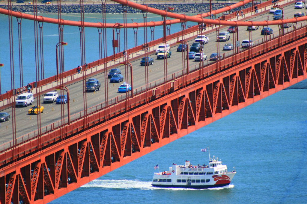 Golden Gate Bridge jigsaw puzzle in Bridges puzzles on TheJigsawPuzzles.com