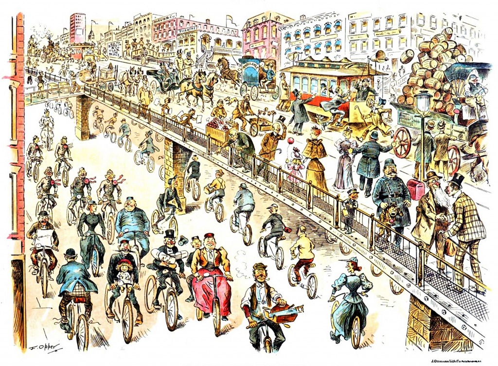 City Traffic jigsaw puzzle in People puzzles on TheJigsawPuzzles.com