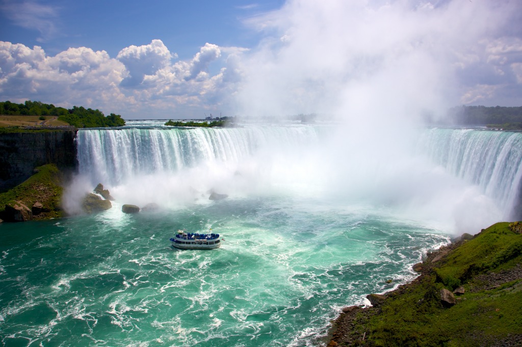 Niagara Falls jigsaw puzzle in Waterfalls puzzles on TheJigsawPuzzles.com