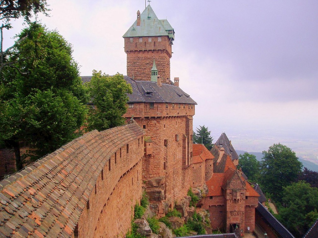 Haut-Koenigsbourg Castle jigsaw puzzle in Castles puzzles on TheJigsawPuzzles.com