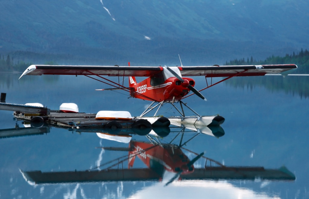 Alaska Float Plane jigsaw puzzle in Aviation puzzles on TheJigsawPuzzles.com