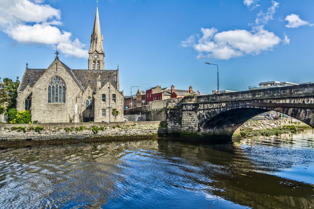 St. Patrick's Church, Ringsend, Dublin jigsaw puzzle in Bridges puzzles on TheJigsawPuzzles.com
