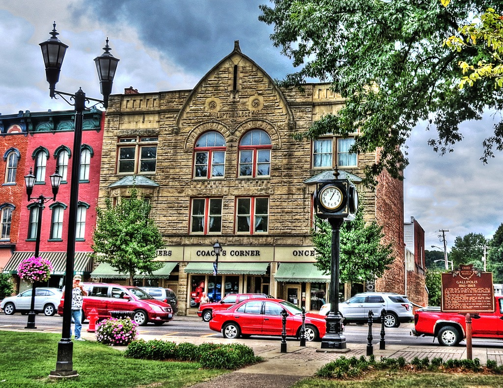 Lupton Block, Gallipolis, Ohio jigsaw puzzle in Street View puzzles on TheJigsawPuzzles.com