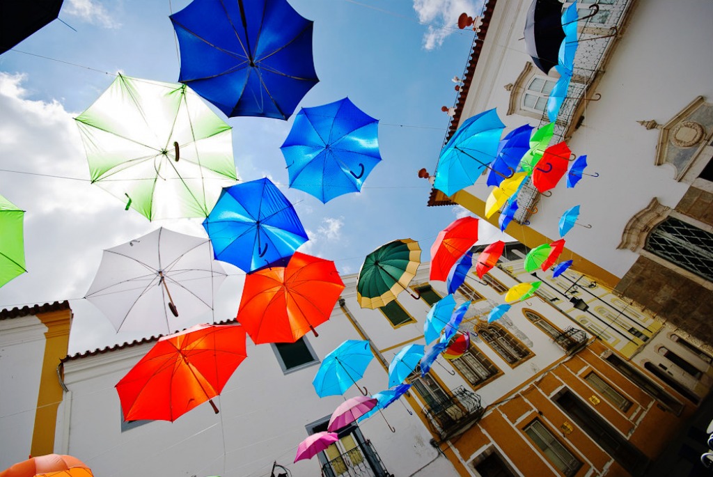 Évora, Portugal jigsaw puzzle in Street View puzzles on TheJigsawPuzzles.com