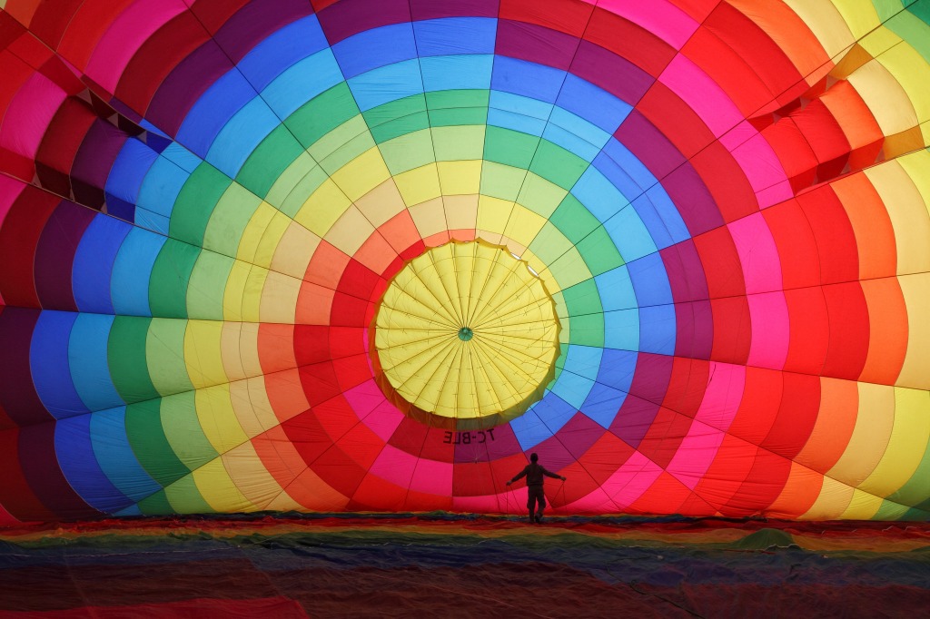 Before the Air Trip over Cappadocia, Turkey jigsaw puzzle in Puzzle of the Day puzzles on TheJigsawPuzzles.com