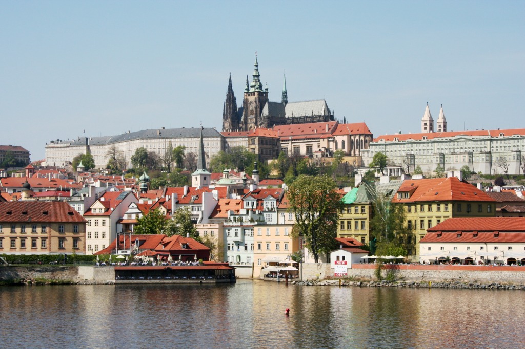 View From Charles Bridge, Prague jigsaw puzzle in Castles puzzles on TheJigsawPuzzles.com