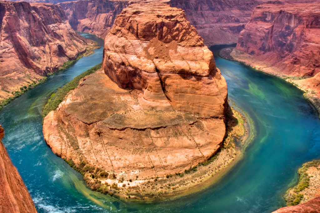 Horseshoe Bend, Arizona jigsaw puzzle in Great Sightings puzzles on TheJigsawPuzzles.com