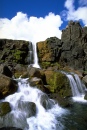 Canyon of Öxarárfoss, Thingvellir National Park, Iceland