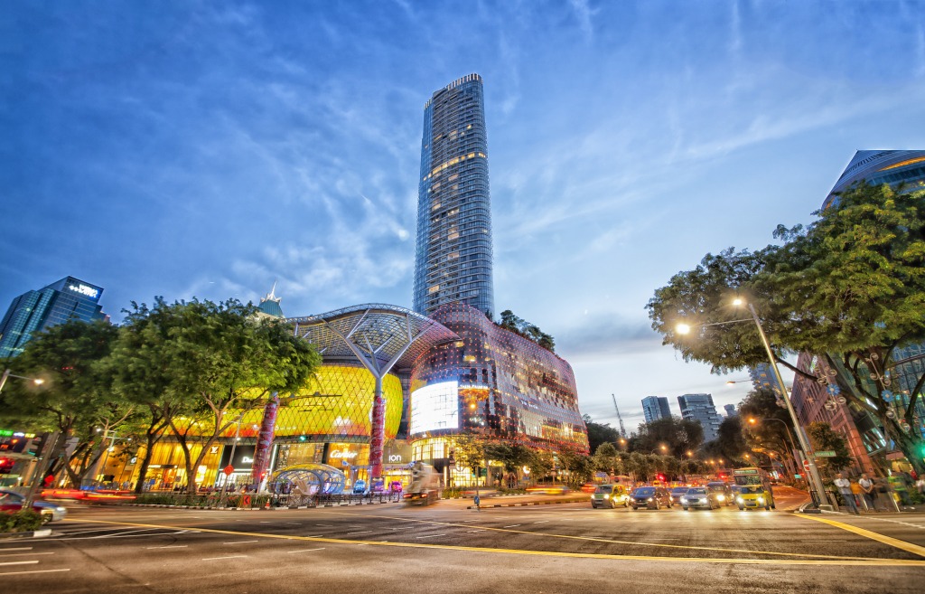 Ion Orchard Road, Singapore jigsaw puzzle in Puzzle of the Day puzzles on TheJigsawPuzzles.com