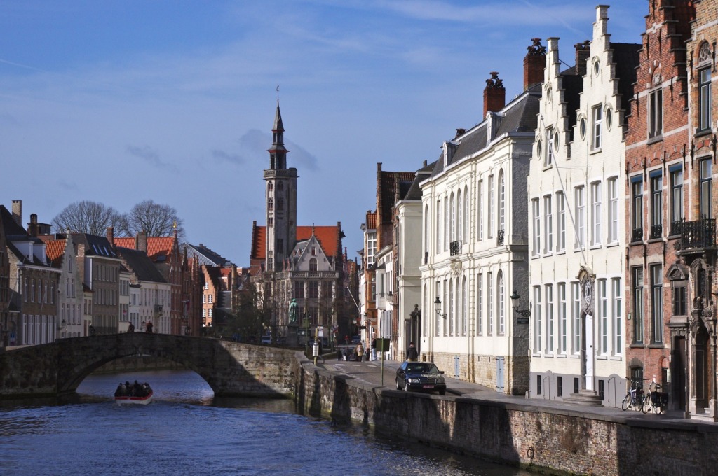 Bruges, Belgium jigsaw puzzle in Bridges puzzles on TheJigsawPuzzles.com