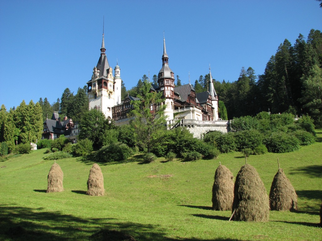 Peles Castle, Romania jigsaw puzzle in Castles puzzles on TheJigsawPuzzles.com