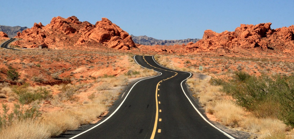 Valley of Fire State Park, Nevada jigsaw puzzle in Great Sightings puzzles on TheJigsawPuzzles.com