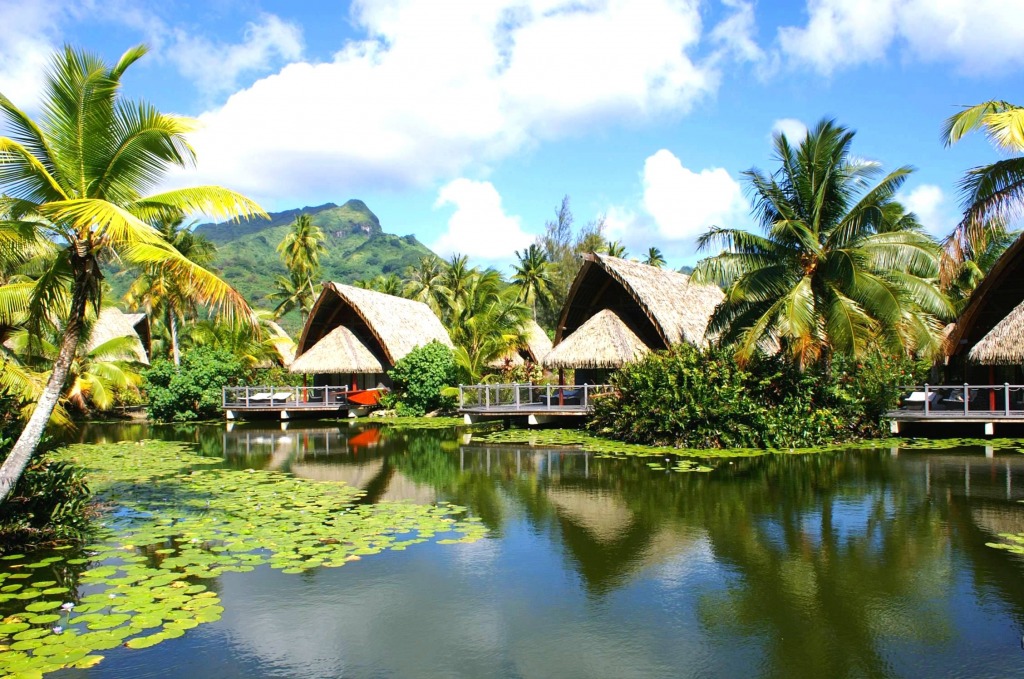 Huahine Island, French Polynesia jigsaw puzzle in Great Sightings puzzles on TheJigsawPuzzles.com