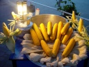 Cooking Corn in Istanbul, Turkey