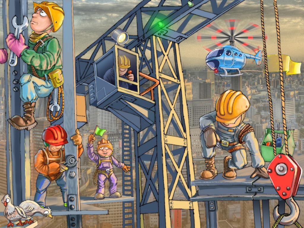 Construction Site jigsaw puzzle in Kids Puzzles puzzles on TheJigsawPuzzles.com