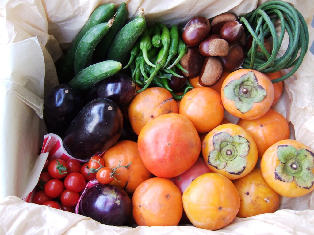 Autumn Fruit and Vegetables in Japan jigsaw puzzle in Fruits & Veggies puzzles on TheJigsawPuzzles.com